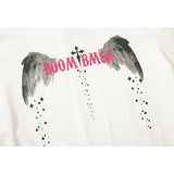 "White Wings" Graphic Unisex Streetwear Vintage Women Men Y2K T-Shirt