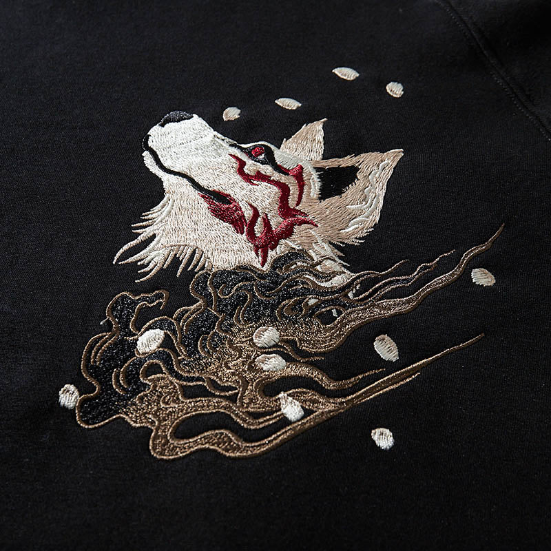 "Mountain Winds" Graphic Unisex Streetwear Vintage Women Men Y2K Hoodie