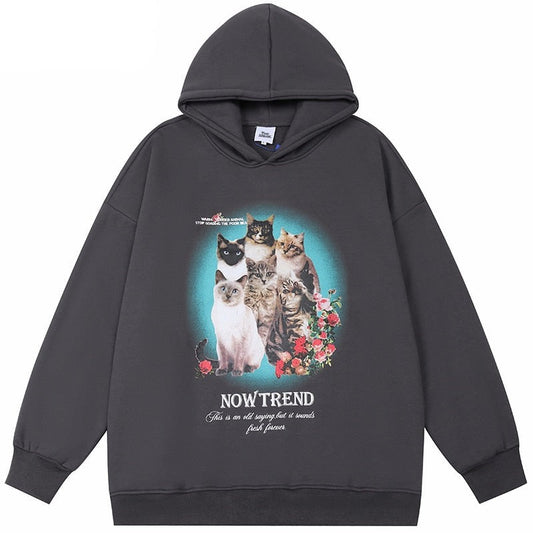 "Family Picture" Unisex Men Women Streetwear Graphic Hoodie