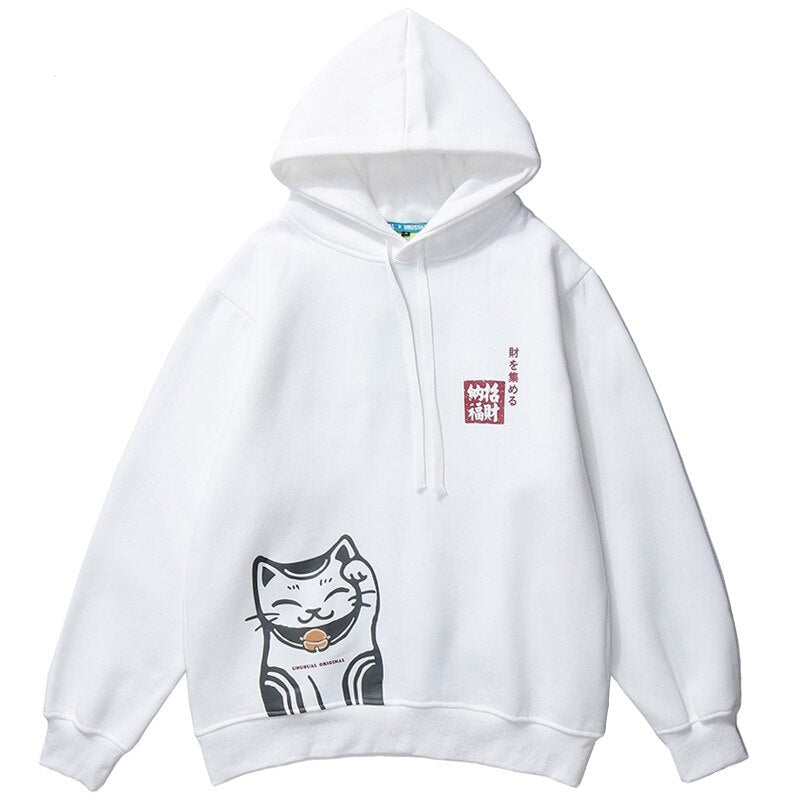 "Raise Your Hand" Graphic Unisex Streetwear Vintage Women Men Y2K Hoodie