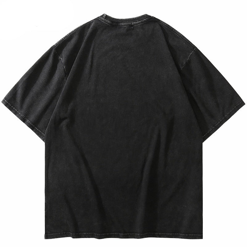 "Ghost Call" Graphic Unisex Streetwear Women Men Y2K T-Shirt