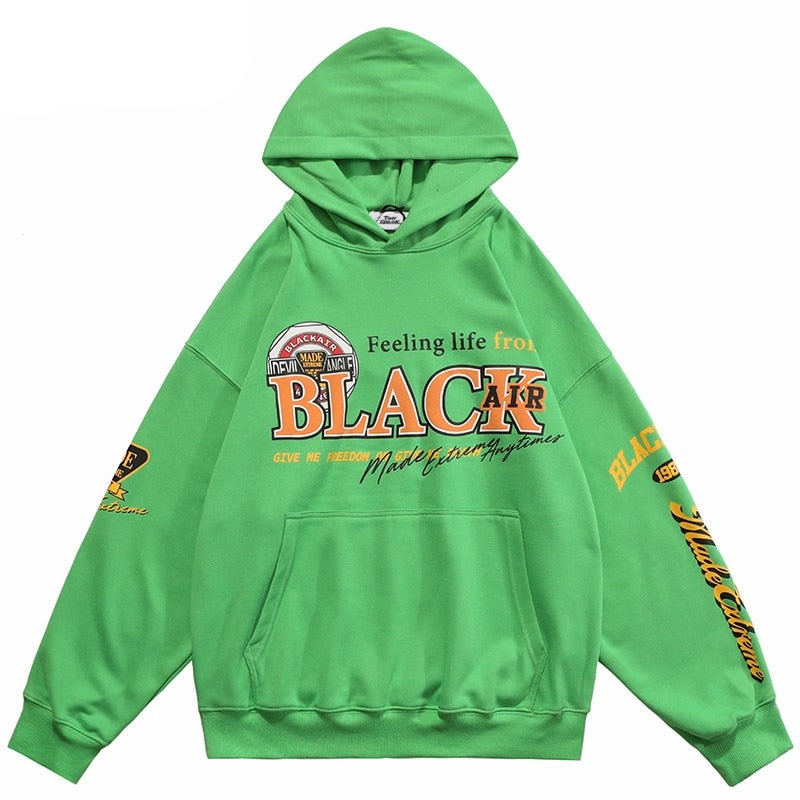"Free Falling" Graphic Unisex Streetwear Women Men Y2K Hoodie