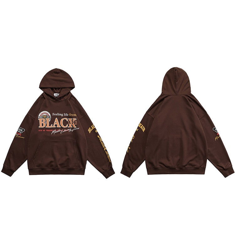"Free Falling" Graphic Unisex Streetwear Women Men Y2K Hoodie