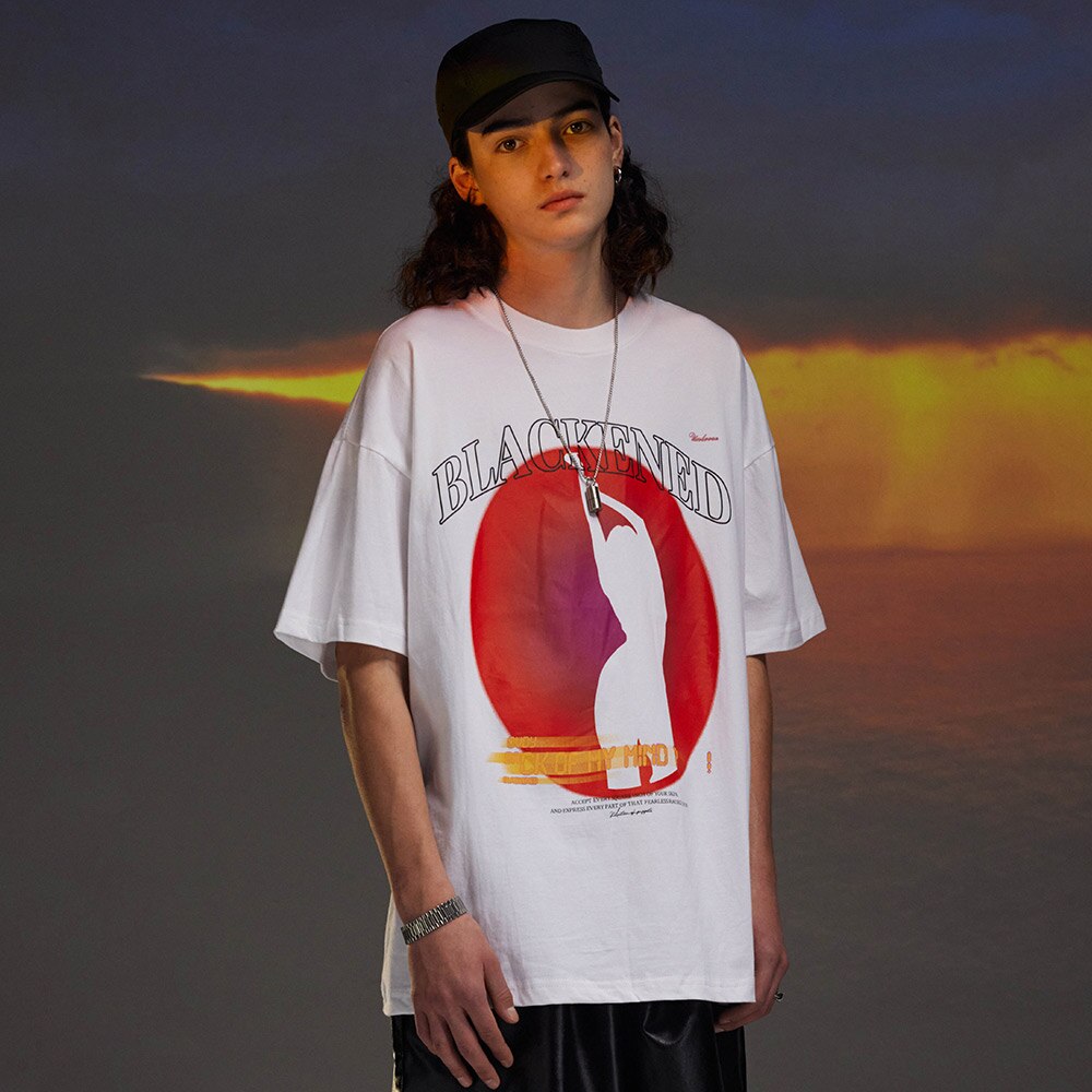 "Dark Shadow" Unisex Men Women Streetwear Graphic T-Shirt