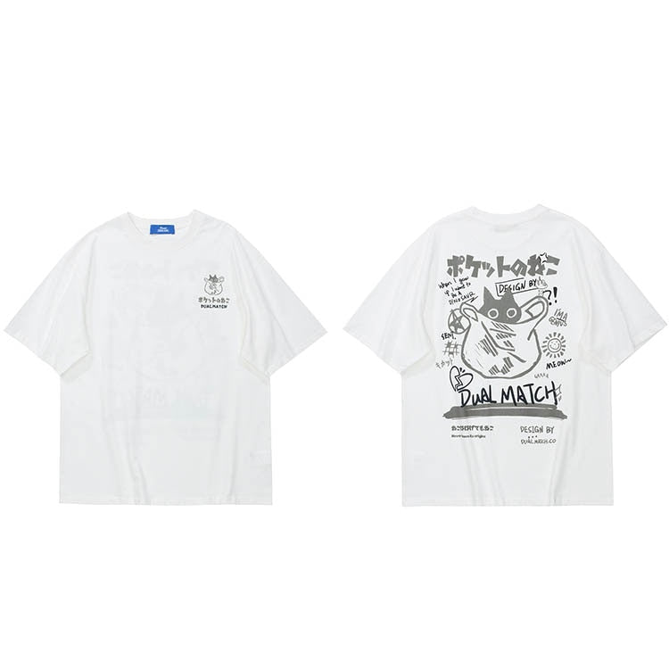 "Dual Match" Unisex Men Women Graphic T-Shirt