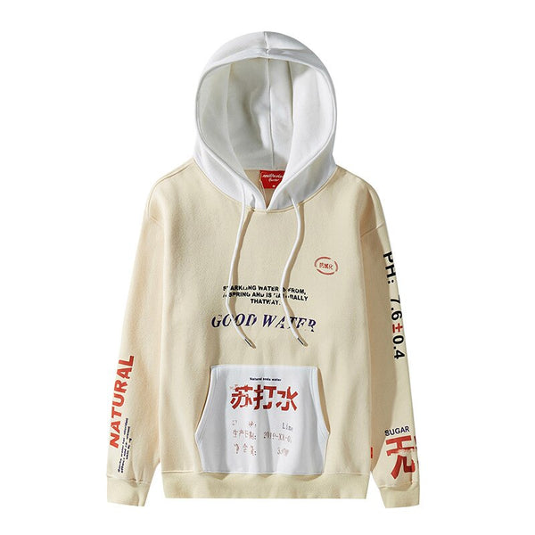 "Good Water" Graphic Unisex Streetwear Women Men Y2K Hoodie