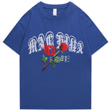 "Rose” Graphic Unisex Streetwear Vintage Women Men Y2K Graphic T-Shirt