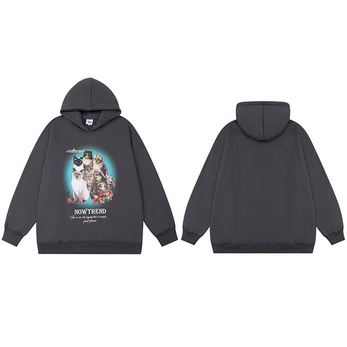 "Family Picture" Unisex Men Women Streetwear Graphic Hoodie