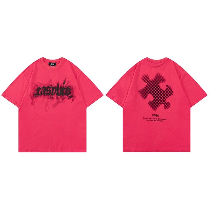 "Ghost Mode" Graphic Unisex Streetwear Women Men Y2K T-Shirt