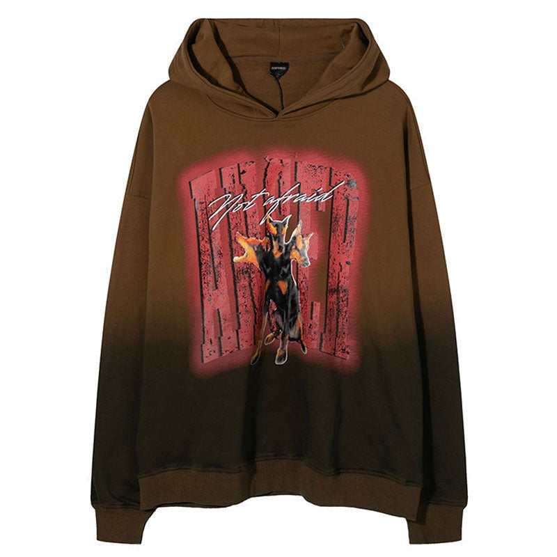 "Race Track" Graphic Unisex Streetwear Vintage Women Men Y2K Hoodie