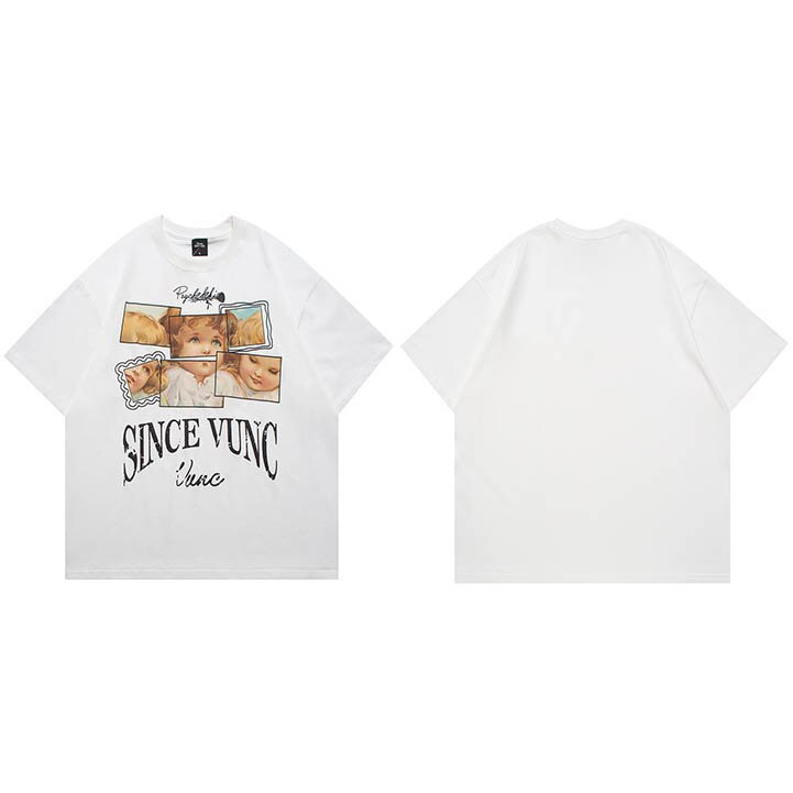 "Way Back When" Graphic Unisex Streetwear Vintage Women Men Y2K T-Shirt