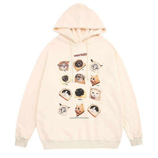 "Chest Board" Unisex Men Women Streetwear Graphic Hoodie
