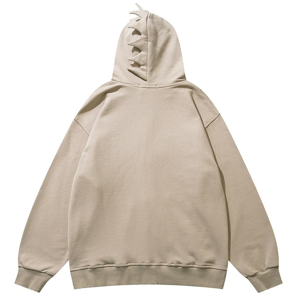 "Beware" Unisex Men Women Streetwear Graphic Hoodie