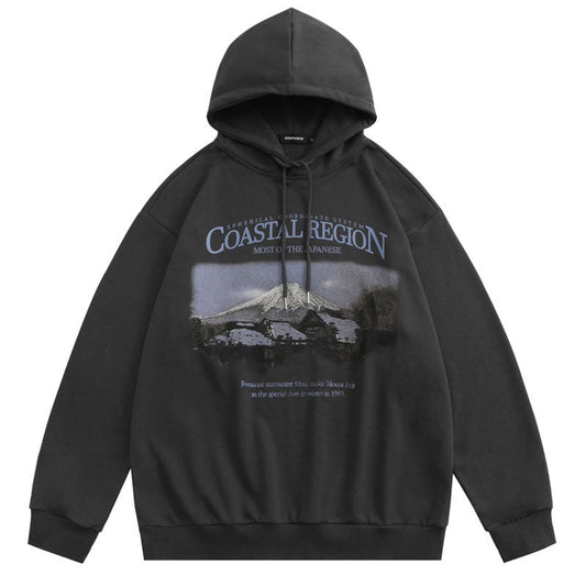"Coastal Region" Unisex Men Women Streetwear Graphic Hoodie