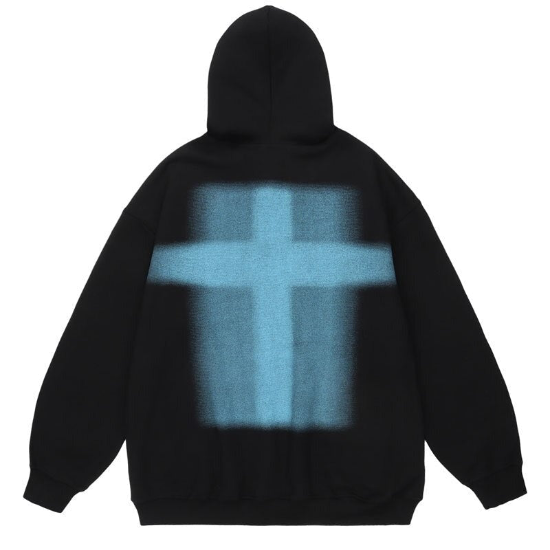 "Lost In The Dark" Graphic Unisex Streetwear Vintage Women Men Y2K Hoodie
