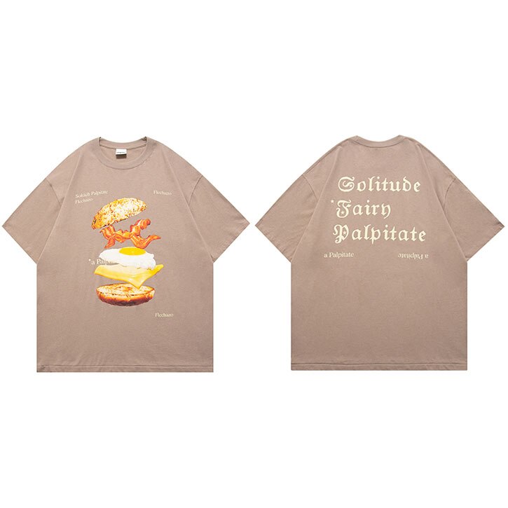 "Sandwhich" Graphic Unisex Streetwear Vintage Women Men Y2K T-Shirt