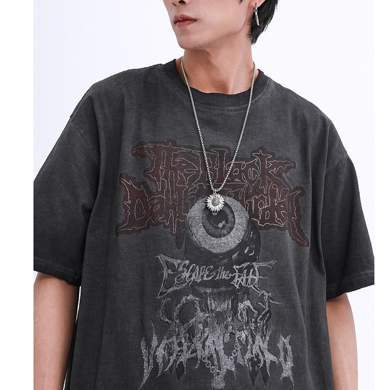"All Seeing Eye" Unisex Men Women Streetwear Graphic T-Shirt
