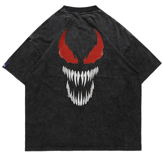"Carnival Mouth" Unisex Men Women Streetwear Graphic T-Shirt
