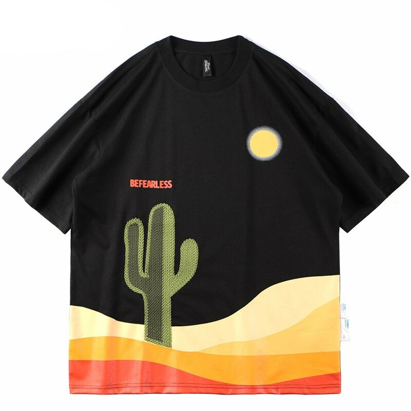 "Desert" Unisex Men Women Streetwear Graphic T-Shirt
