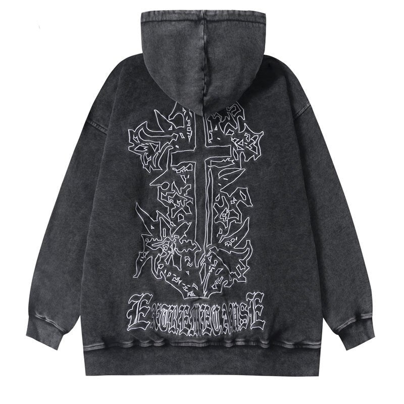 "Panamera" Graphic Unisex Streetwear Vintage Women Men Y2K Hoodie