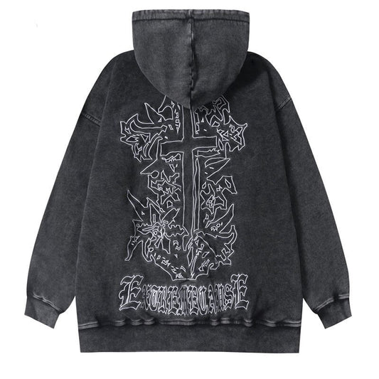 "Panamera" Graphic Unisex Streetwear Vintage Women Men Y2K Hoodie