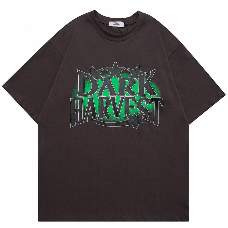 "Dark Harvest" Unisex Men Women Streetwear Graphic T-Shirt