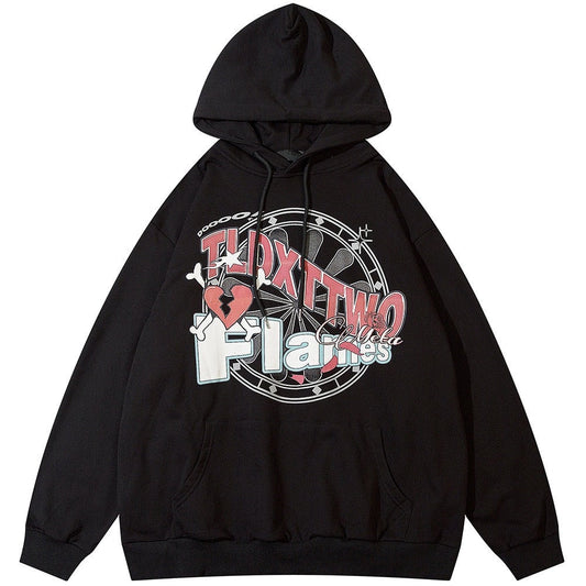 "Bone Broken" Unisex Men Women Streetwear Graphic Hoodie