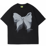 "Bowknot Butterfly" Unisex Men Women Streetwear Graphic T-Shirt