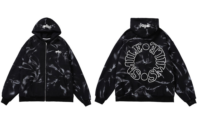 "Green Lights" Graphic Unisex Streetwear Women Men Y2K Hoodie