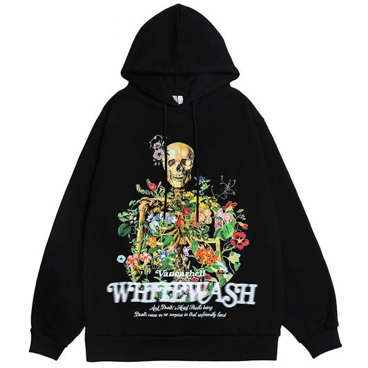 "Washed Away" Graphic Unisex Streetwear Vintage Women Men Y2K Hoodie