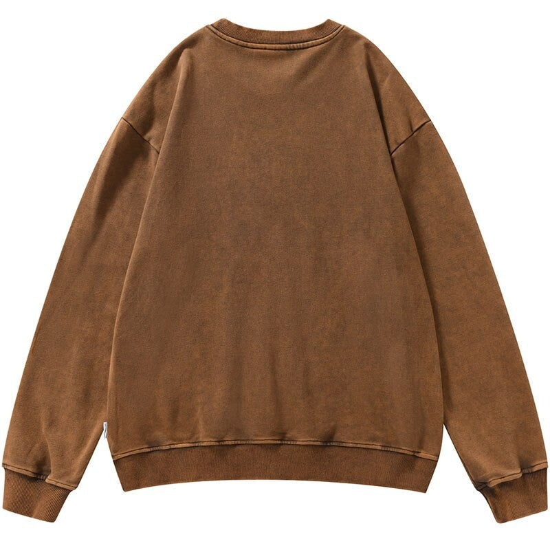 "Twin Souls" Graphic Unisex Streetwear Vintage Women Men Y2K Sweatshirt