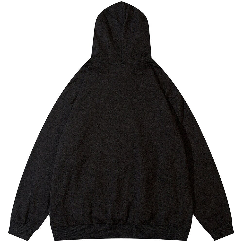"Bone Broken" Unisex Men Women Streetwear Graphic Hoodie