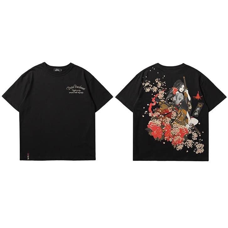 "Night Rider" Graphic Unisex Streetwear Vintage Women Men Y2K T-Shirt