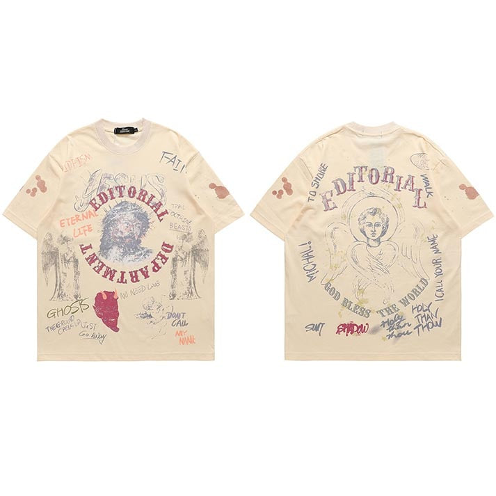 "End Of The World" Unisex Men Women Streetwear Graphic T-Shirt