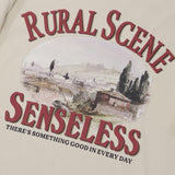 "Rural Scene" Graphic Unisex Streetwear Vintage Women Men Y2K T-Shirt