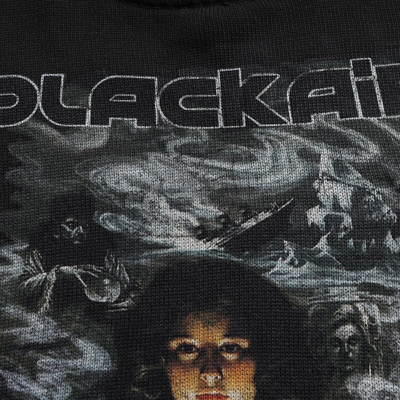 "Dark Dust" Unisex Men Women Streetwear Graphic Sweater