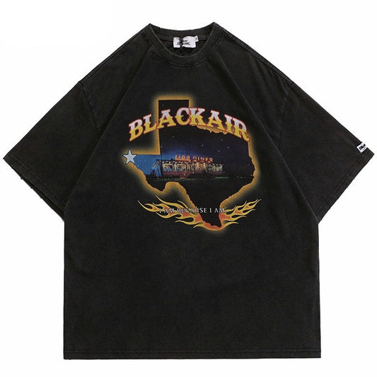 "Plated Gold" Graphic Unisex Streetwear Vintage Women Men Y2K T-Shirt