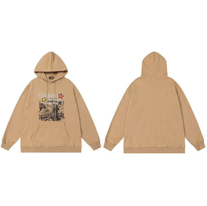 "Desert Land" Unisex Men Women Streetwear Graphic Hoodie