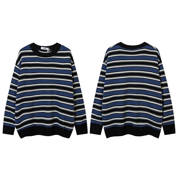 "Night Time" Graphic Unisex Streetwear Vintage Women Men Y2K Sweater