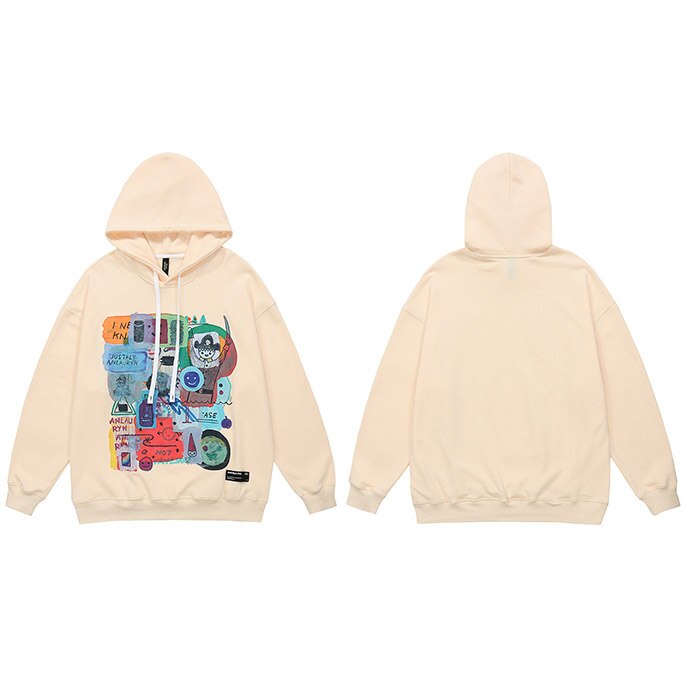 "Playground" Graphic Unisex Streetwear Vintage Women Men Y2K Hoodie