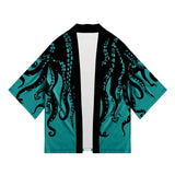 "Winter Waves" Graphic Unisex Streetwear Vintage Women Men Y2K Kimono