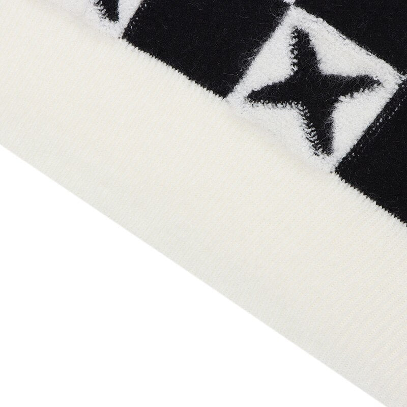 "Check Mate" Unisex Men Women Streetwear Graphic Sweater