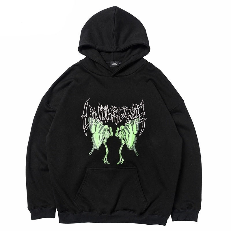 "Dance All Night" Unisex Men Women Streetwear Graphic Hoodie