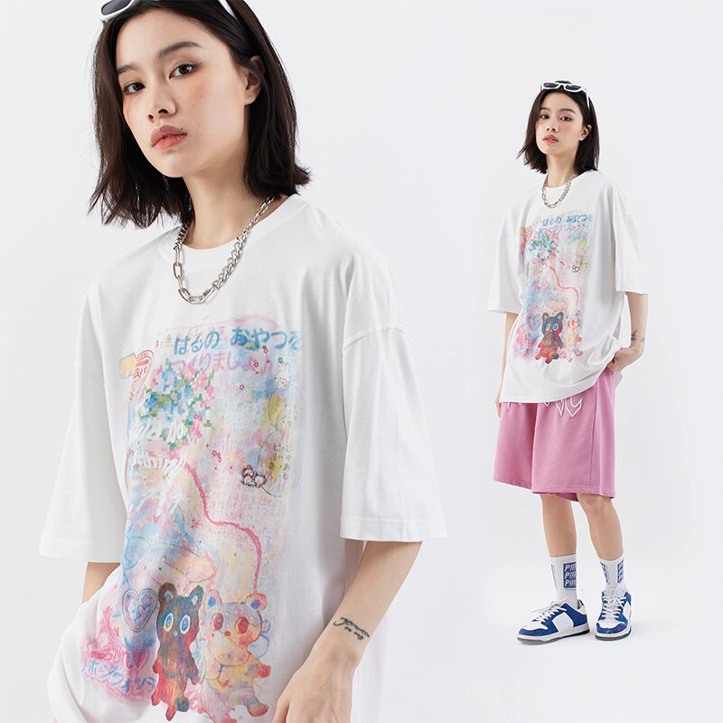 "Snake & Ladders" Graphic Unisex Streetwear Vintage Women Men Y2K T-Shirt