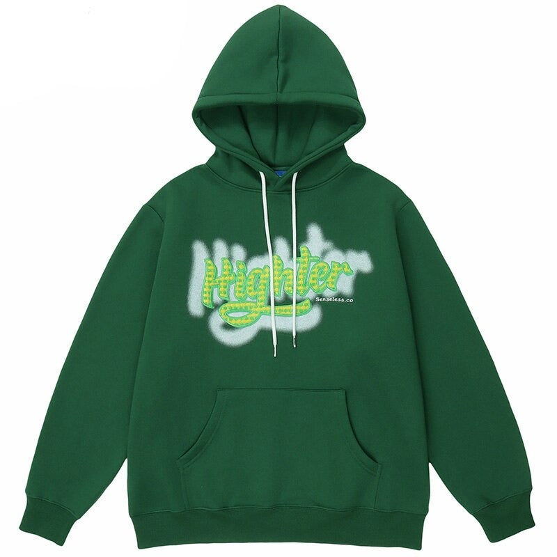 "Nightmares" Graphic Unisex Streetwear Vintage Women Men Y2K Hoodie