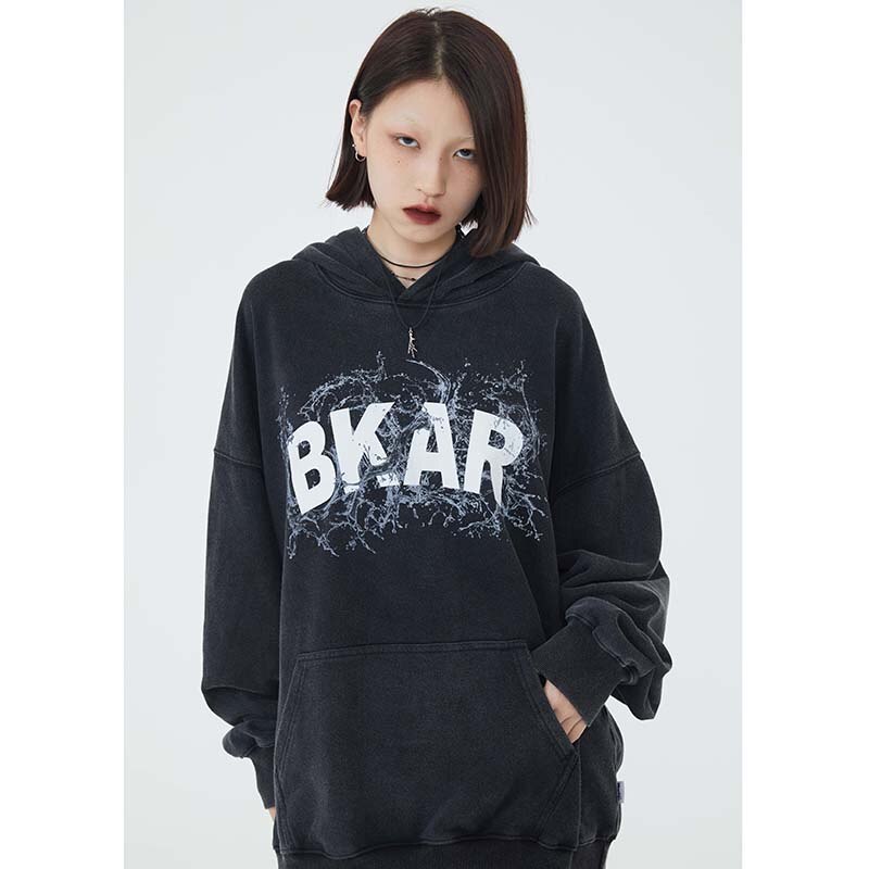 "Forever & Ever" Graphic Unisex Streetwear Women Men Y2K Hoodie