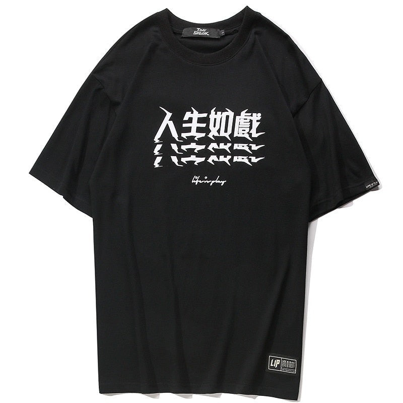 "Bad Habbit" Unisex Streetwear Men Women Graphic T-Shirt
