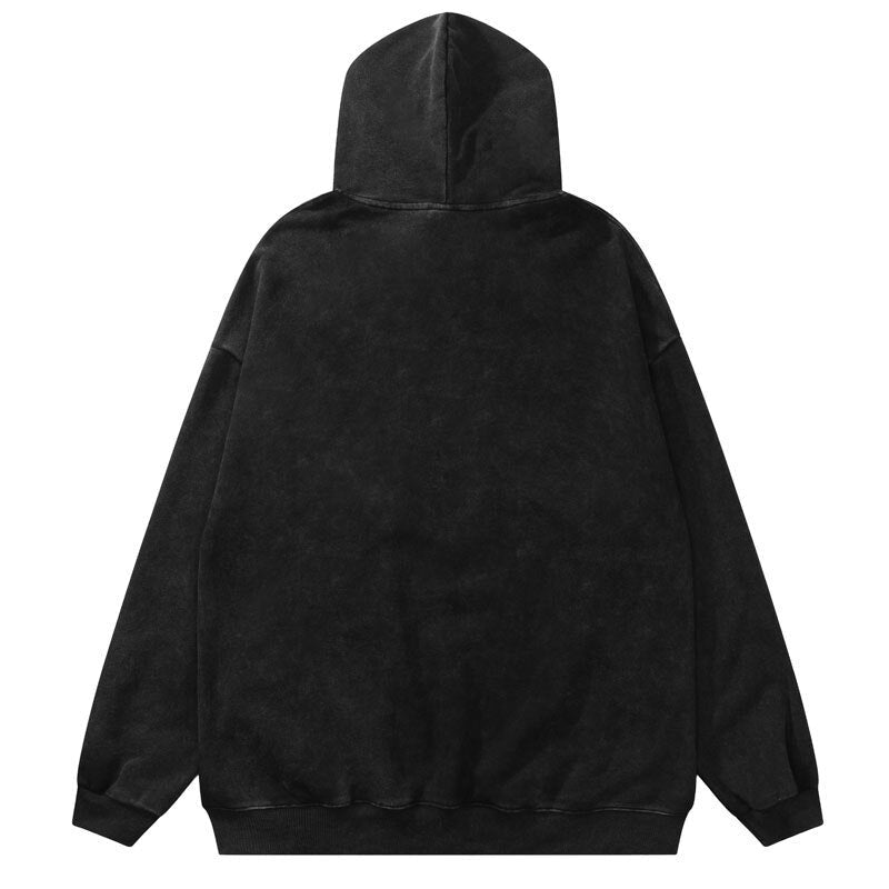 "Bigger Headache" Graphic Unisex Streetwear Vintage Women Men Y2K Hoodie