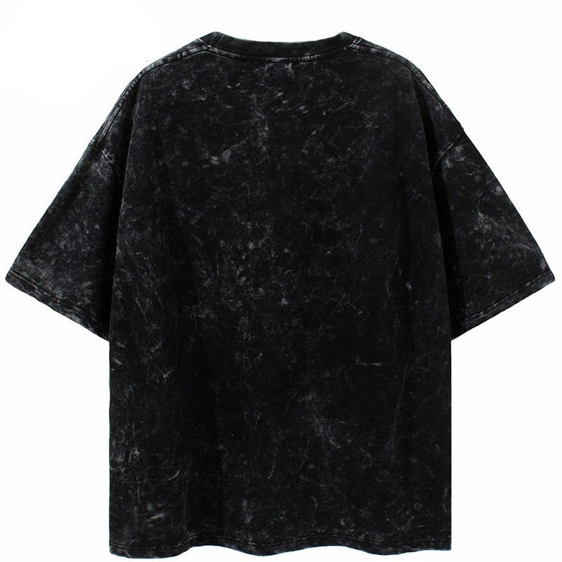 "Washed Out" Graphic Unisex Streetwear Vintage Women Men Y2K T-Shirt
