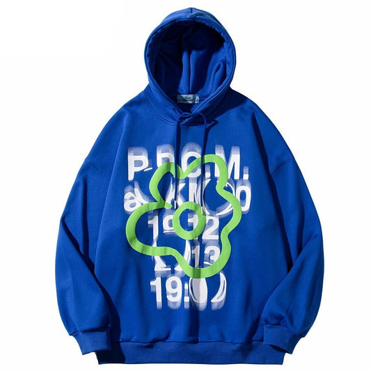"Blurry Vision" Unisex Men Women Streetwear Graphic Hoodie